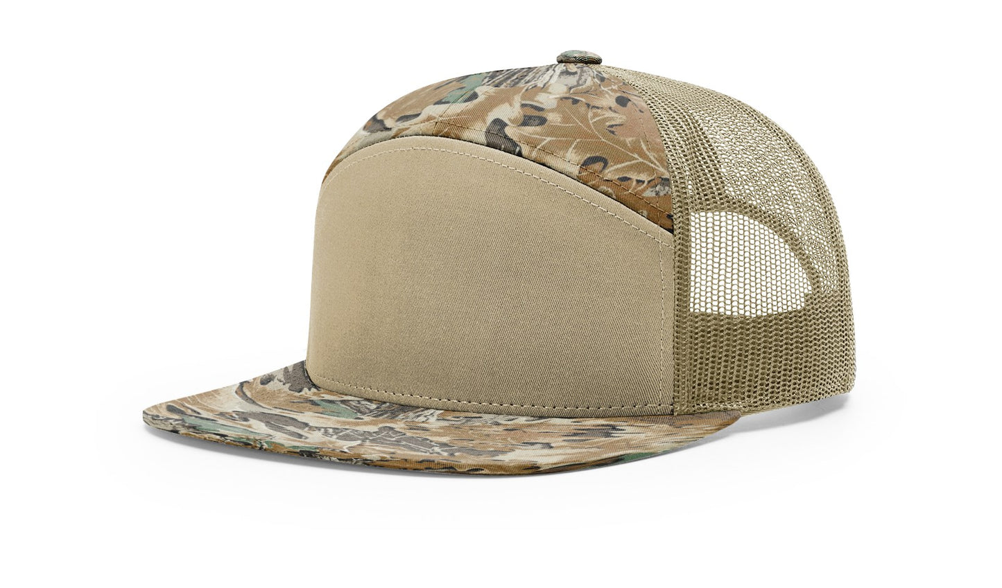 Richardson 168 (7-Panel) - Custom Patch Hat